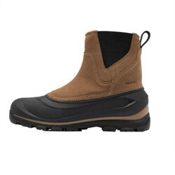 Sorel Buxton Pull On WP Boot Men's in Black and Quarry